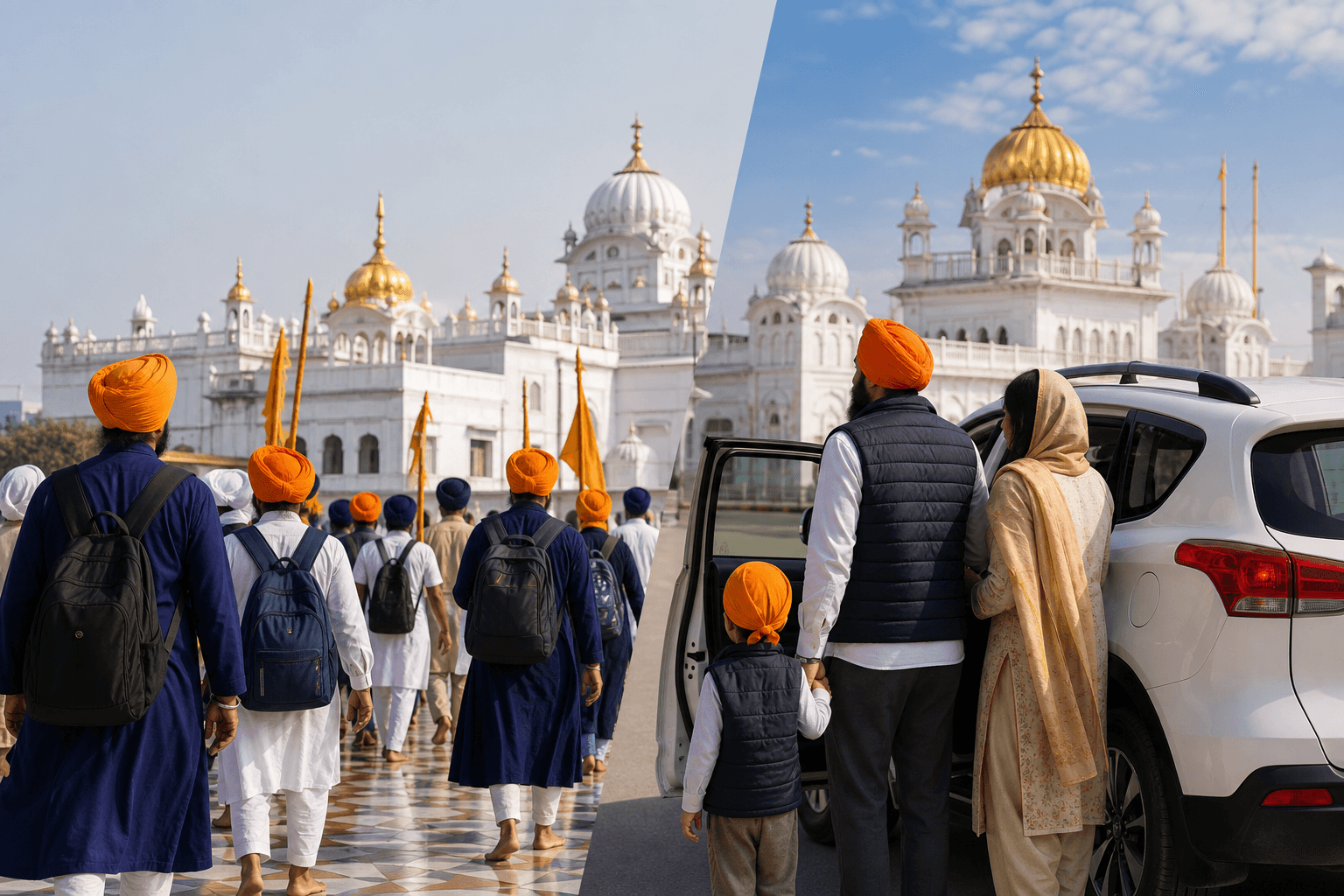 Hazur Sahib yatra planning: group Jatha vs private trips compared